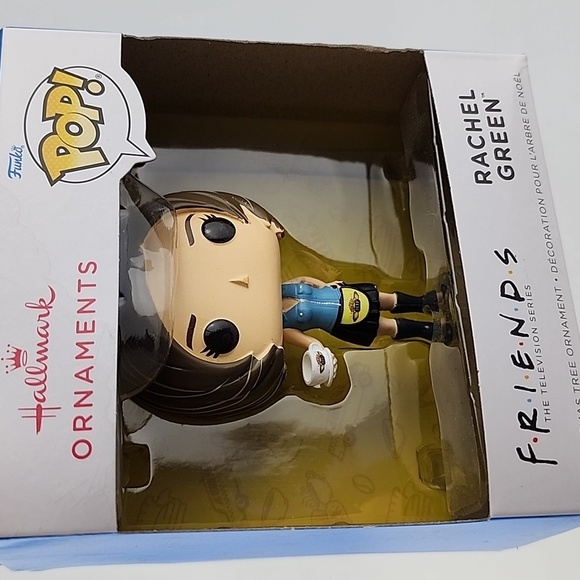 Hallmark Friends Rachel Green  Funko POP! Christmas Ornament - Picture 6 of 9